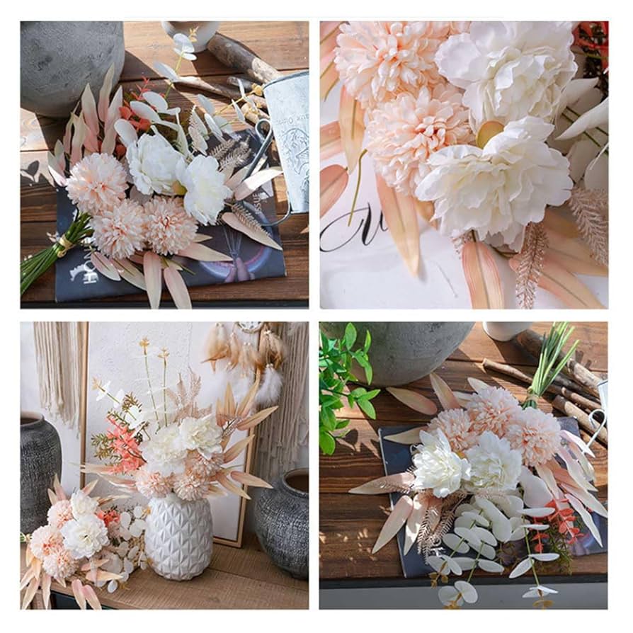 Amazon.co.jp: bardsxgfg(あき) ドライフラワーブーケ 花束 造花
